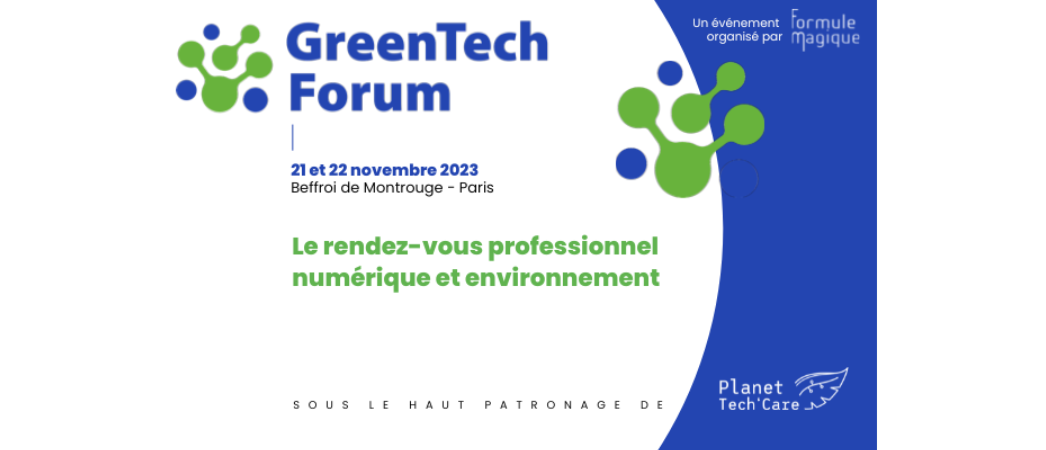 Le Label Numérique Responsable au GreenTech Forum