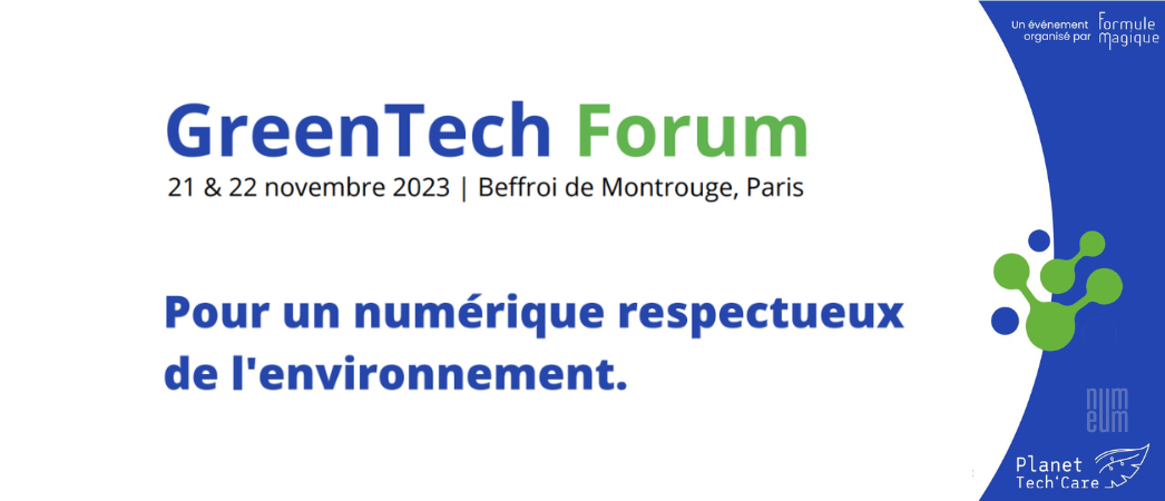 visuel greentech forum - Label NR